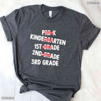 Awesome Goodbye 2nd Grade Nailed It Graduation Hello 3rd Grade Kids T-Shirt