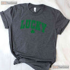 Lucky Shamrock St Patricks Day T-Shirt Classic Irish Green Men Women