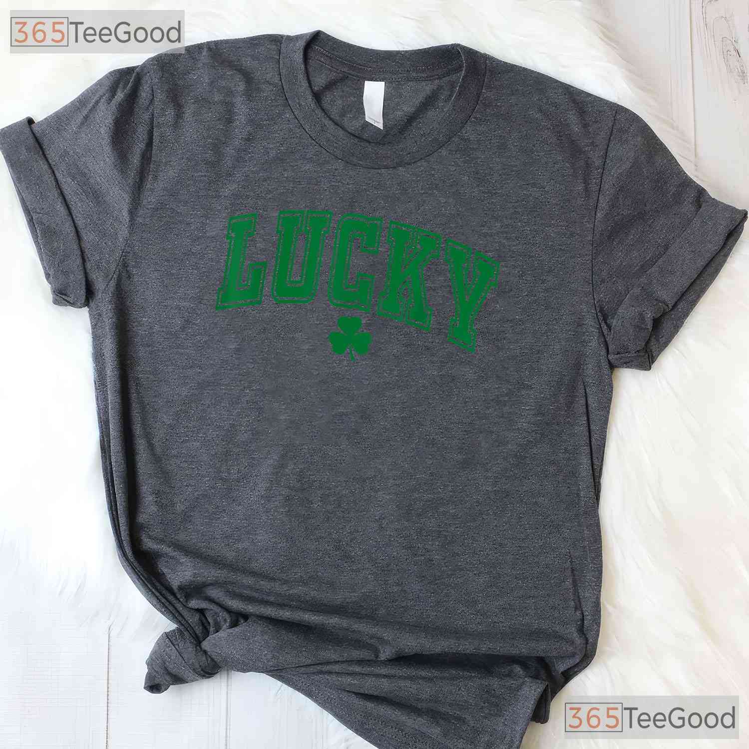 Lucky Shamrock St Patricks Day T-Shirt Classic Irish Green Men Women