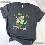 Just A Little Pinch Nurse St Patricks Day T-Shirt Funny Syringe Irish RN Tee