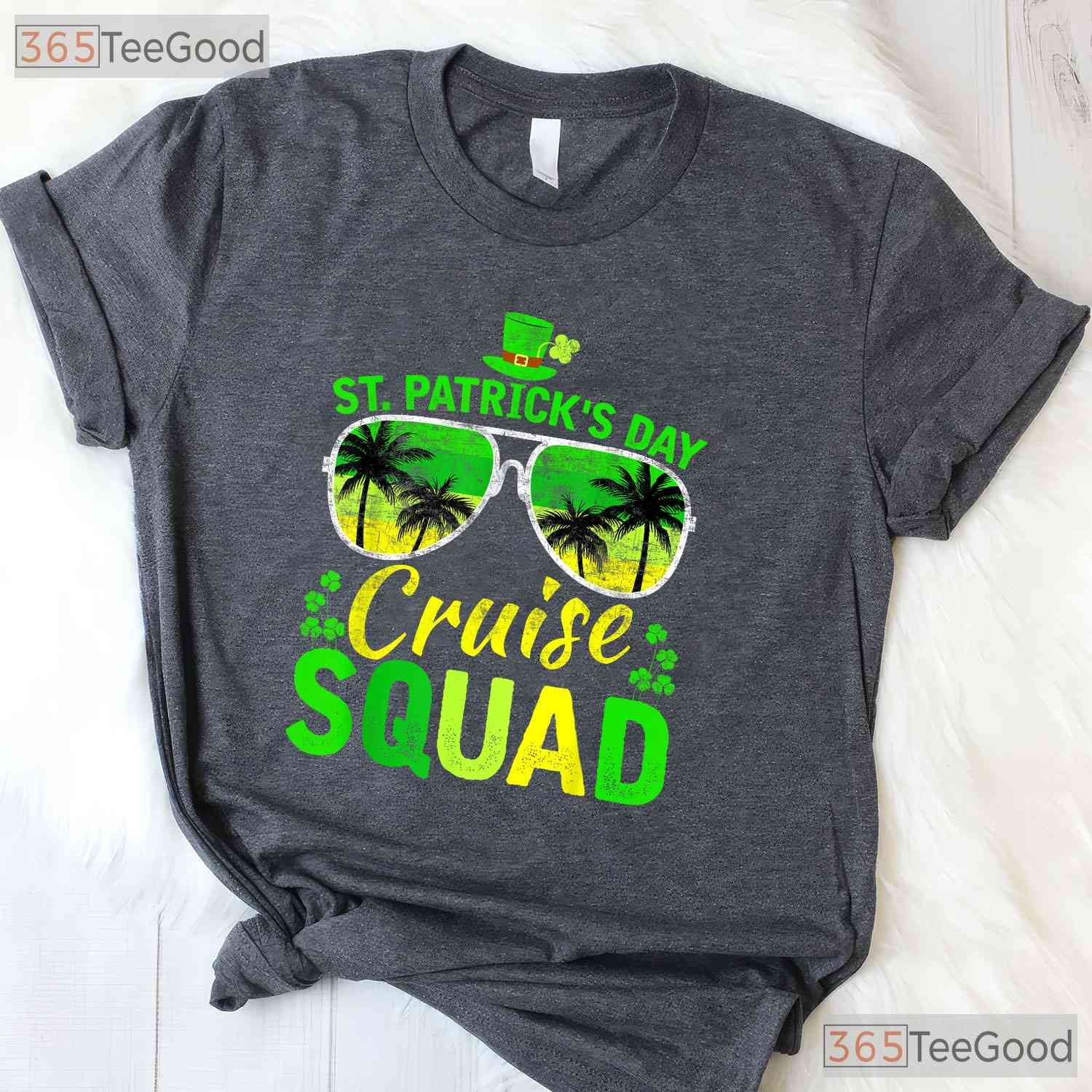 Cruise Squad 2026 St Patricks Day T-Shirt Funny Family Matching Travel Tee