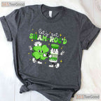Lets Get Sham Rocd ICU Nurse St Patricks Day T-Shirt Funny Medical Gift