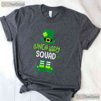 Lunch Lady Squad St Patricks Day T-Shirt Funny School Cafeteria Matching