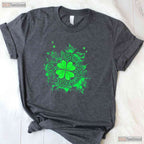 Celtic Knot Irish Shamrock St Patricks Day T-Shirt Traditional Green Tee
