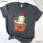 Funny Chicken Pot Pi Shirt Day Math Lover Geek Gift 3 - 14 Pun Food T-Shirt