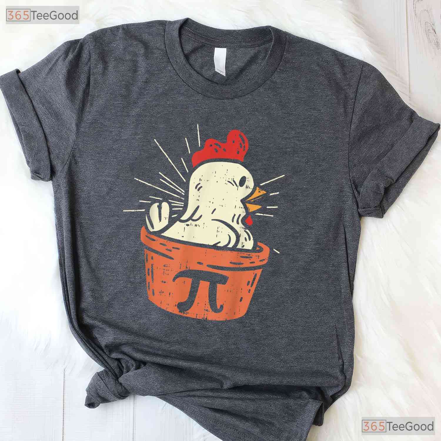 Funny Chicken Pot Pi Shirt Day Math Lover Geek Gift 3 - 14 Pun Food T-Shirt