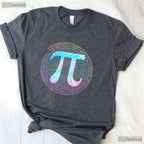 Tie Dye Pi T-Shirt 3 - 14 Number Symbol Math Science Pi Day Colorful Tee