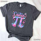 Cutie Pi Day Women Kids Men Toddler T-Shirt Math Teacher Student Gift