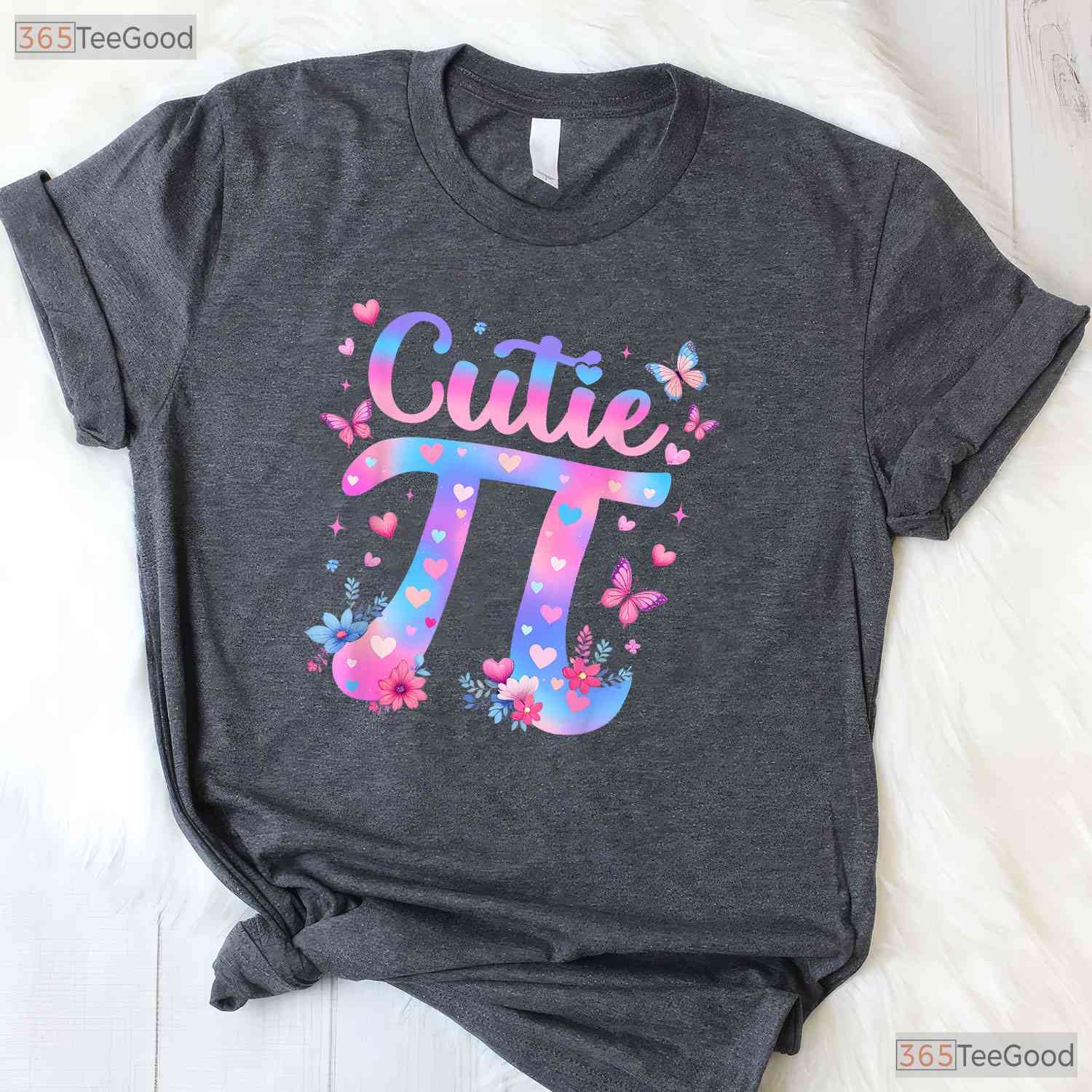 Cutie Pi Day Women Kids Men Toddler T-Shirt Math Teacher Student Gift