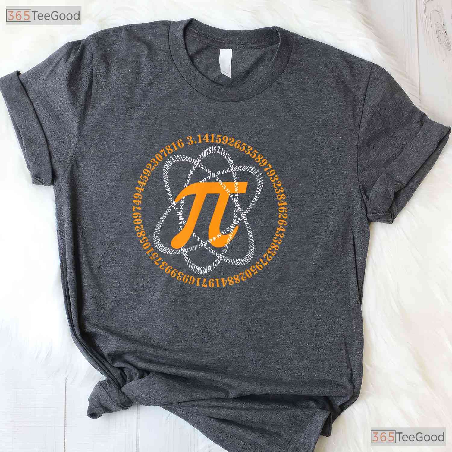 Math Pi Shirt Atom Symbol Pi Day Science Teacher Physics Geek Gift Tee