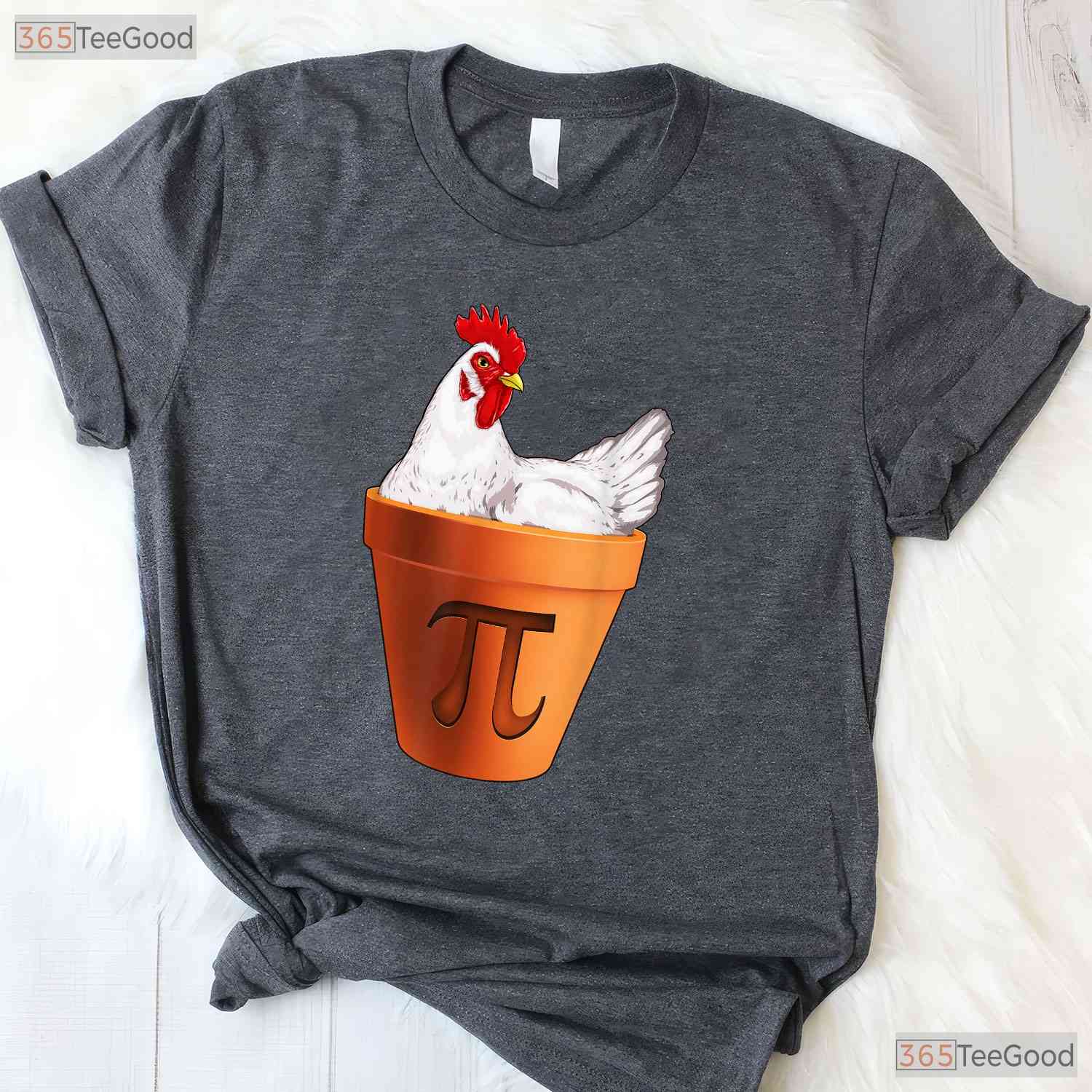 Chicken Pot PI Day T-Shirt Gift Men Women Kids Funny Math Food Pun Tee