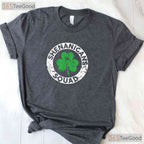 Shenanigans Squad St Patricks Day T-Shirt Funny Matching Group Party Tee