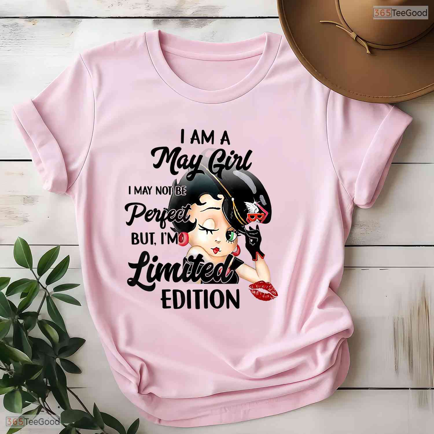 Limited Edition I Am A May Girl T-Shirt- Unique May Birthday Shirt For Women