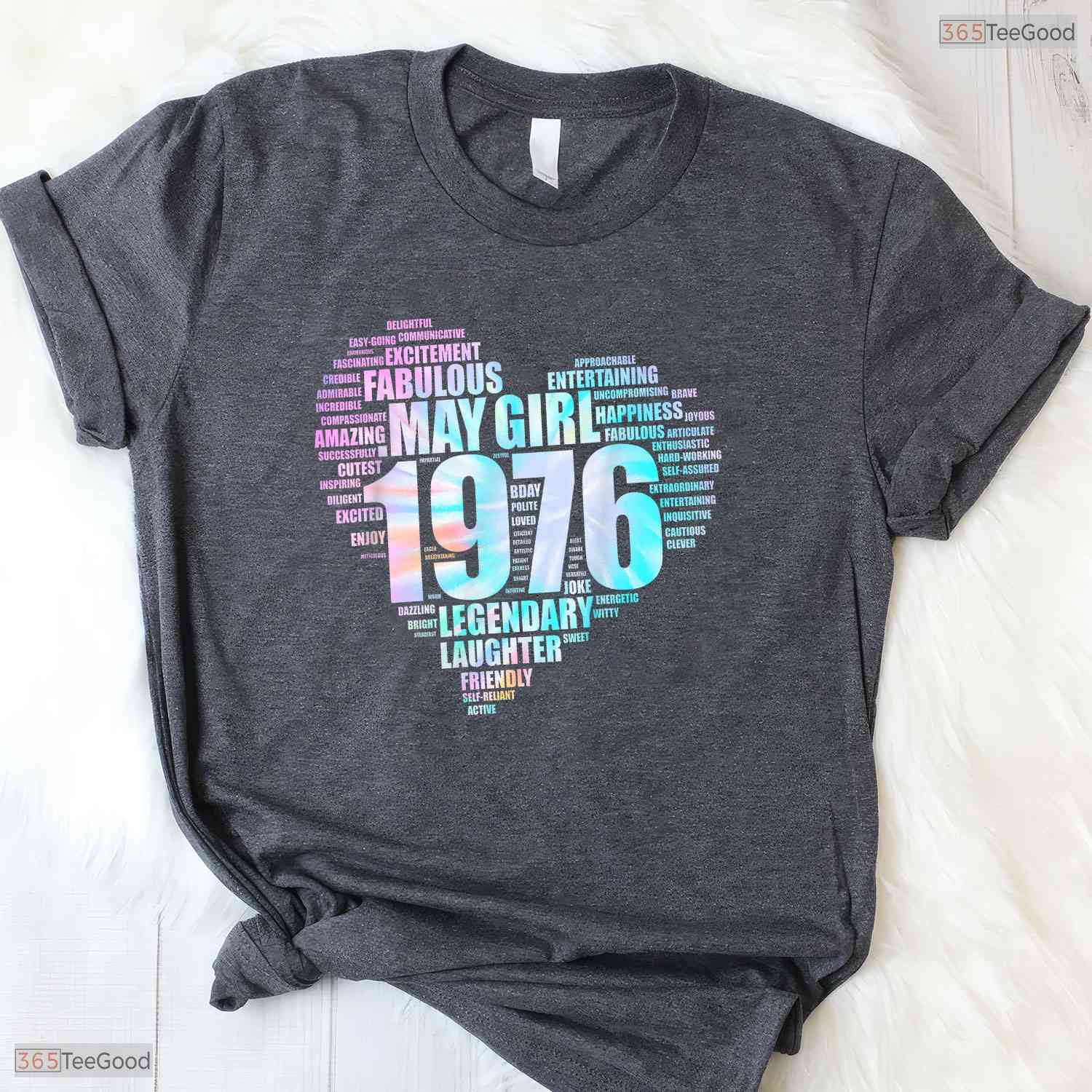 Fabulous Pink May Girl 1976 50th Mom T-Shirt- Unique May Birthday Shirt Gift