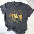 Funny Gemini Zodiac Sign Lover Women T-Shirt- Unique May Birthday Shirt Gift