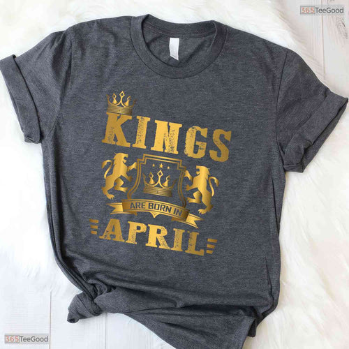 Awesome Kings Are Born In May Birthday Gift T-Shirt Best Celebration For Men