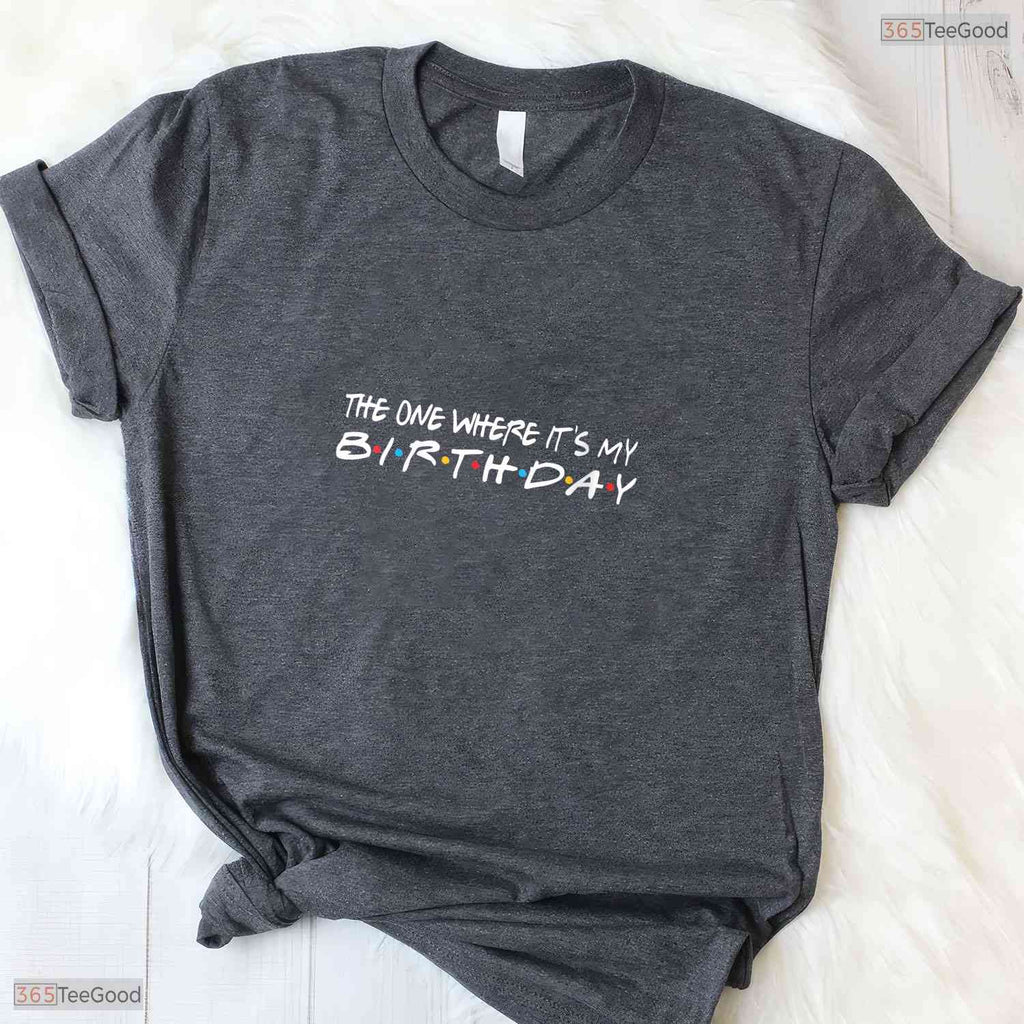 Funny The One Where It's My May Birthday Cute Parody V-Neck T-Shirt For Women
