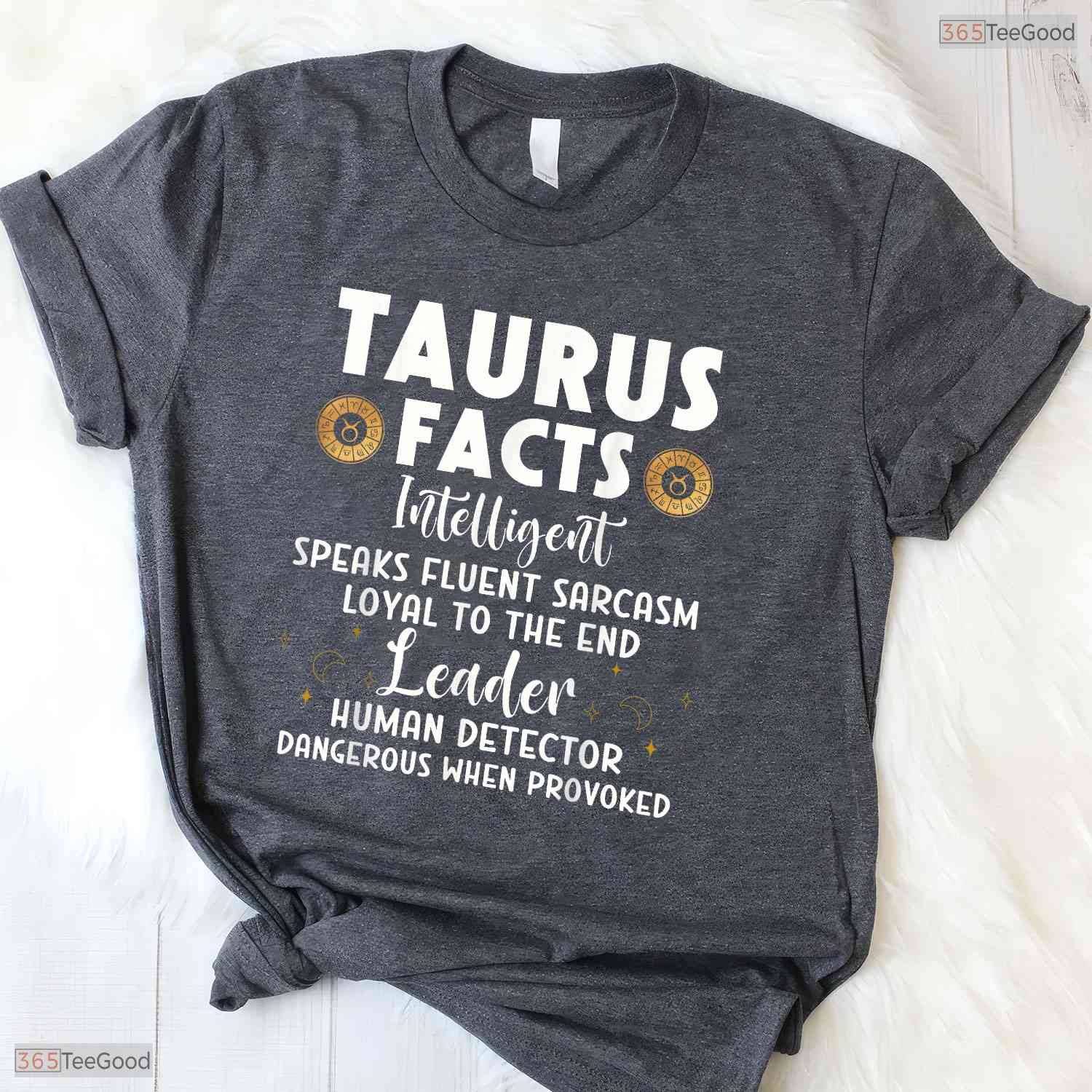 Funny Taurus Facts Intelligent Sarcasm Zodiac May Birthday Gift Shirt For Men