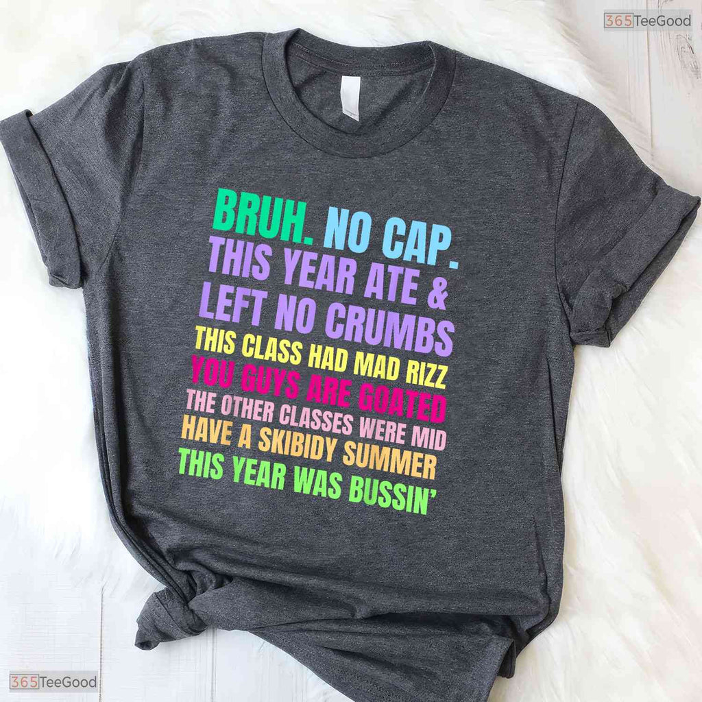 Funny Gen Alpha Slang Teacher T-Shirt- Cool May Birthday Shirt For Educators