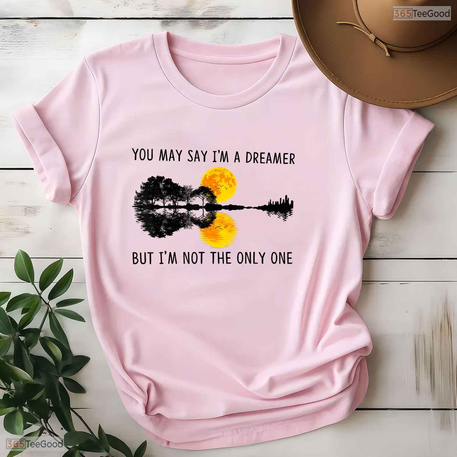 You May Say I Am A Dreamer Guitar Graphic Born In May Birthday T-Shirt Gift