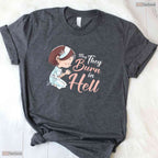Funny May They Burn In Hell Cute Girl Praying May Birthday Gift Shirt For Her