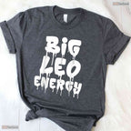 Big Taurus Energy Zodiac Sign Astrology T-Shirt Unique May Birthday Apparel