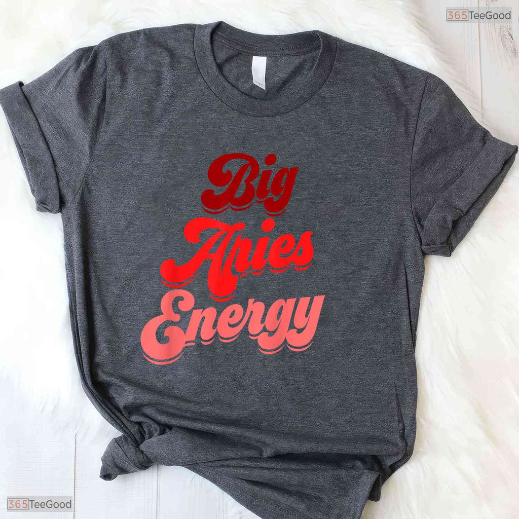 Big Gemini Energy Zodiac Horoscope Astrology T-Shirt Cute May Birthday Shirt