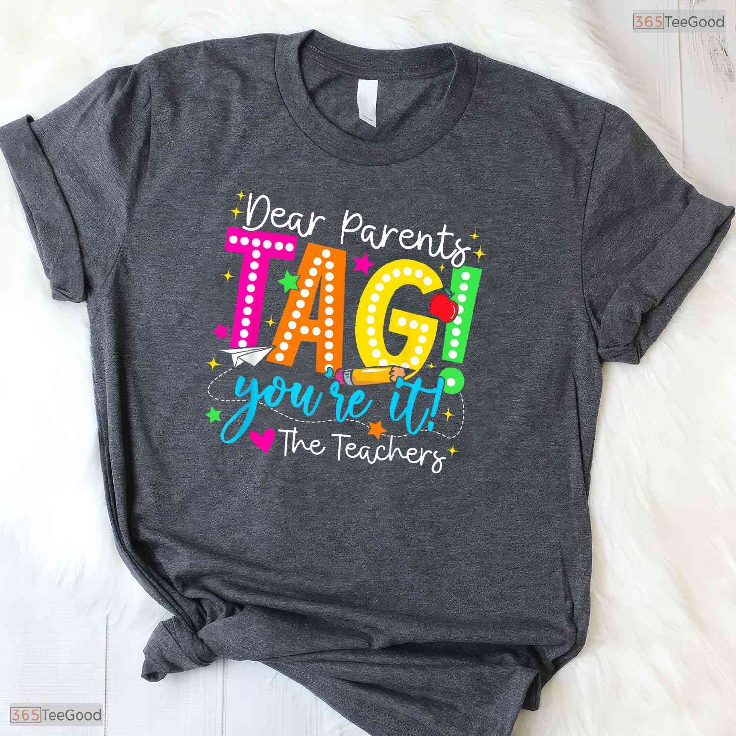 Dear Parents I Am Out Last Day Of School T-Shirt- Women May Birthday Shirt