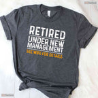Classic Fit Retirement Party Dad T-Shirt- Men Humor May Birthday Shirt Gift