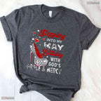 Stepping Into My May Birthday With God Grace T-Shirt- May Birthday Shirt
