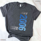 Awesome Since May 2006 T-Shirt- Unique 20th May Birthday Celebration Apparel