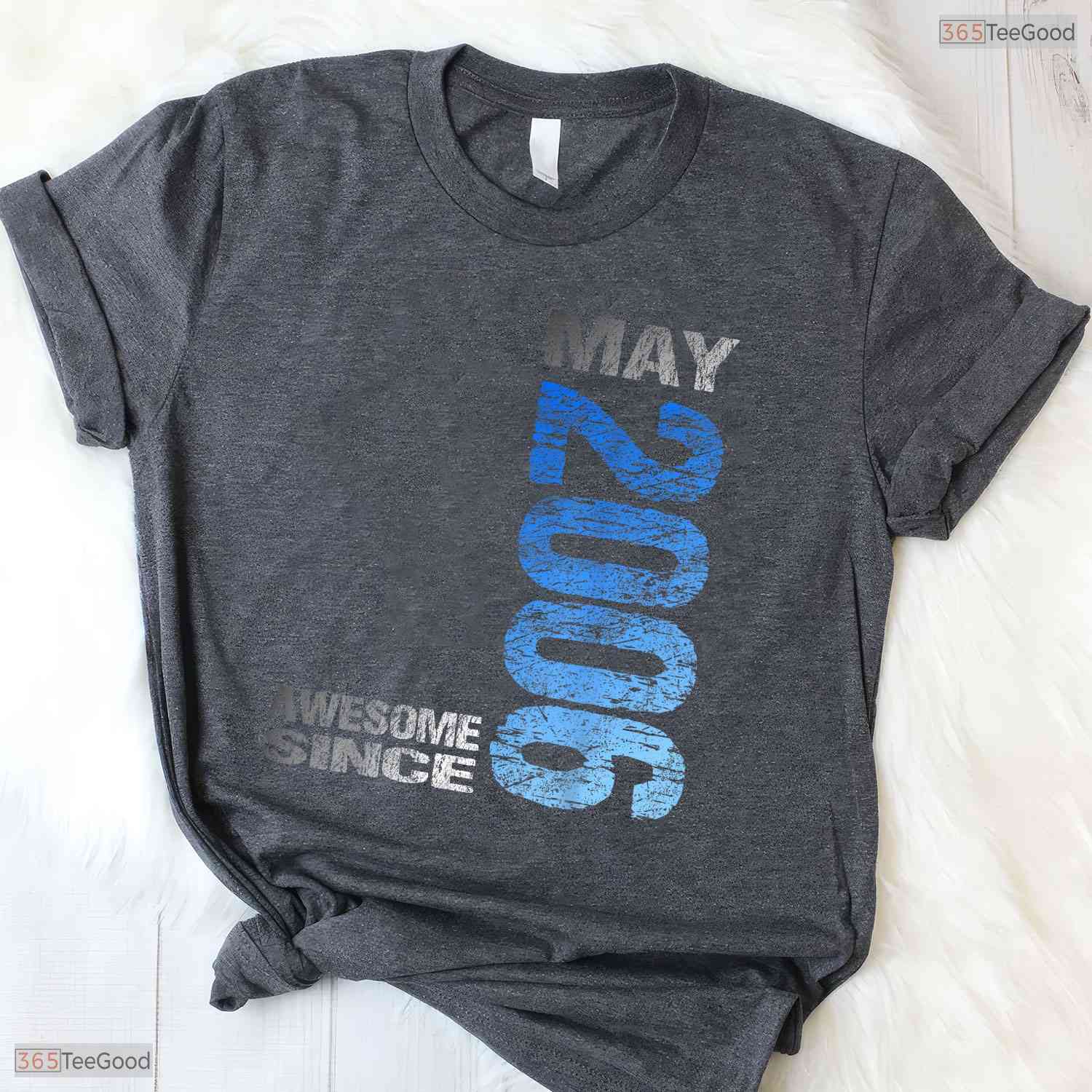 Awesome Since May 2006 T-Shirt- Unique 20th May Birthday Celebration Apparel