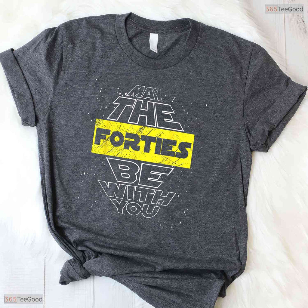 Awesome 40th Birthday Parody T-Shirt- Unique May Birthday Celebration Shirt