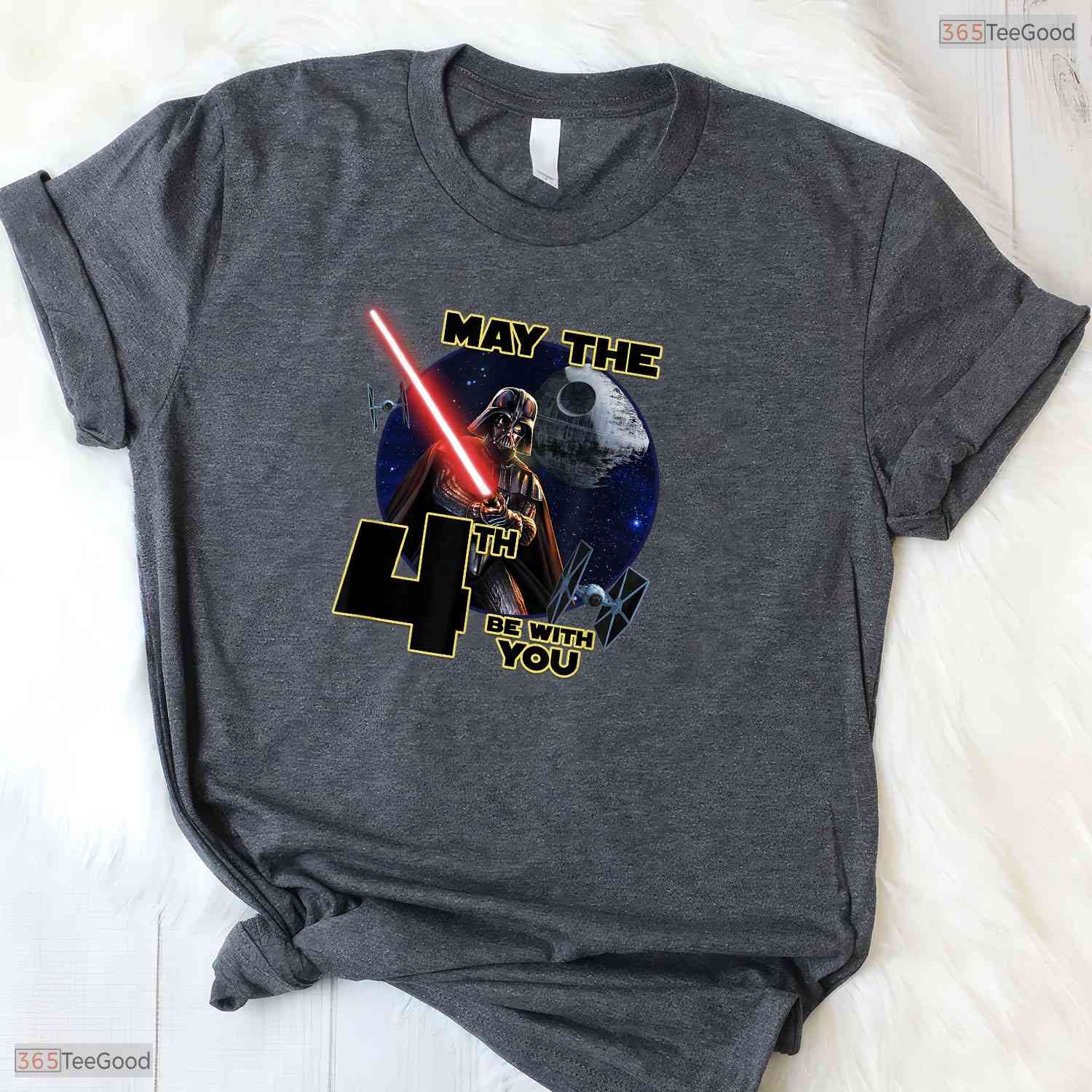 Classic May The Fourth Be With You Space Sword T-Shirt- May Birthday Shirt