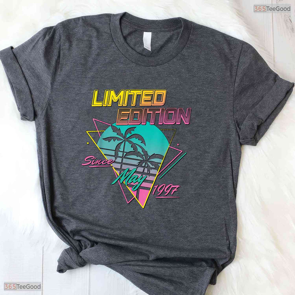 Limited Edition Since May 1997 T-Shirt- Awesome 29th May Birthday Shirt Men