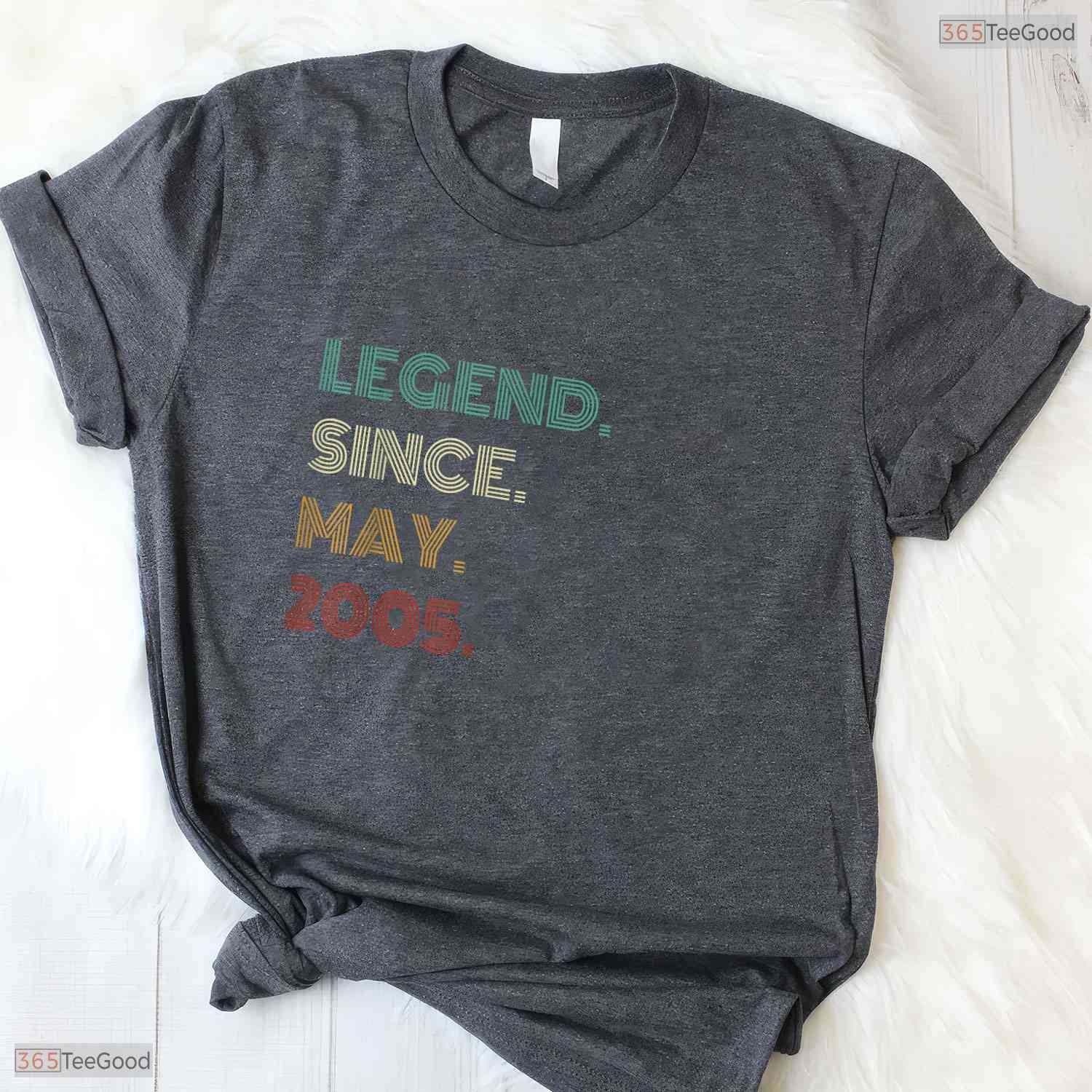Legend Since May 2005 21st Birthday T-Shirt- Awesome May Birthday Shirt Men