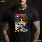 Trump 250th Birthday America 4th of July Valentine T-Shirt Fly Fishing Tees