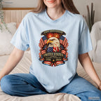 USA Independence 250th Patriotic Eagle Valentine T-Shirt For Bass Fishing