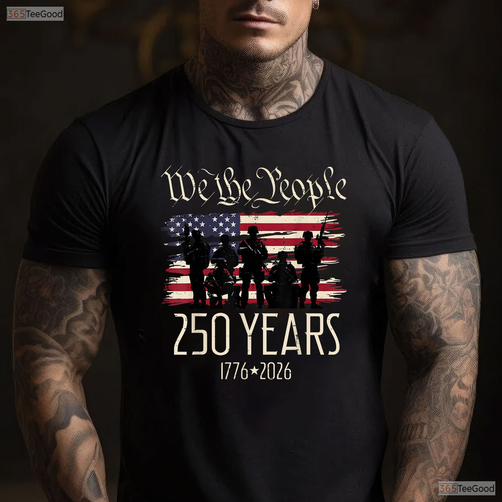 250 Years US Flag 250th Birthday USA Valentine Shirt Fly Fishing Gifts Men