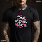 Happy Mothers Day Shirt For Women Best Mom And Grandma Graphic T-Shirt Gift