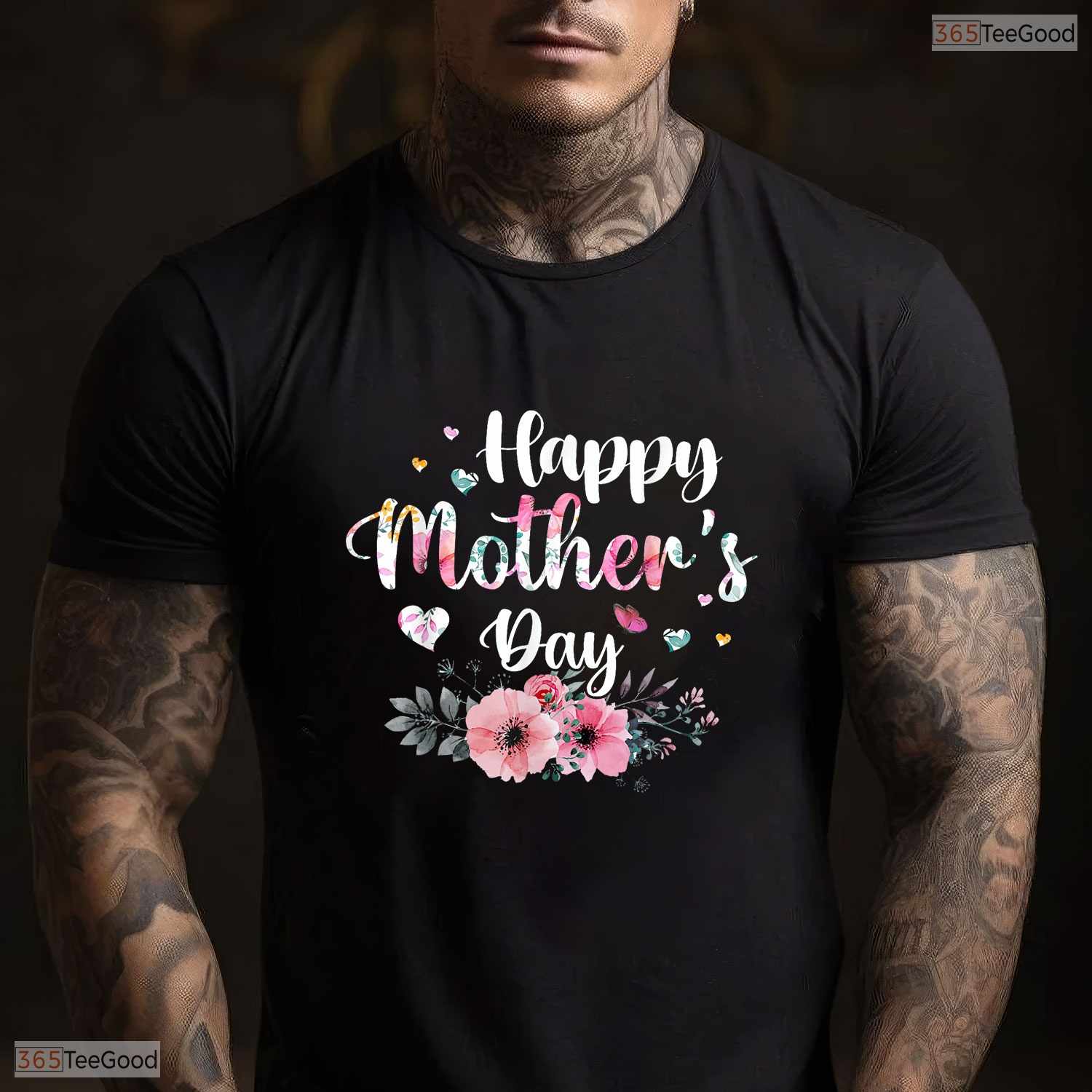 Cute Floral Mom Grandma Happy Mothers Day 2026 Shirt Best Gift T-Shirt For Her