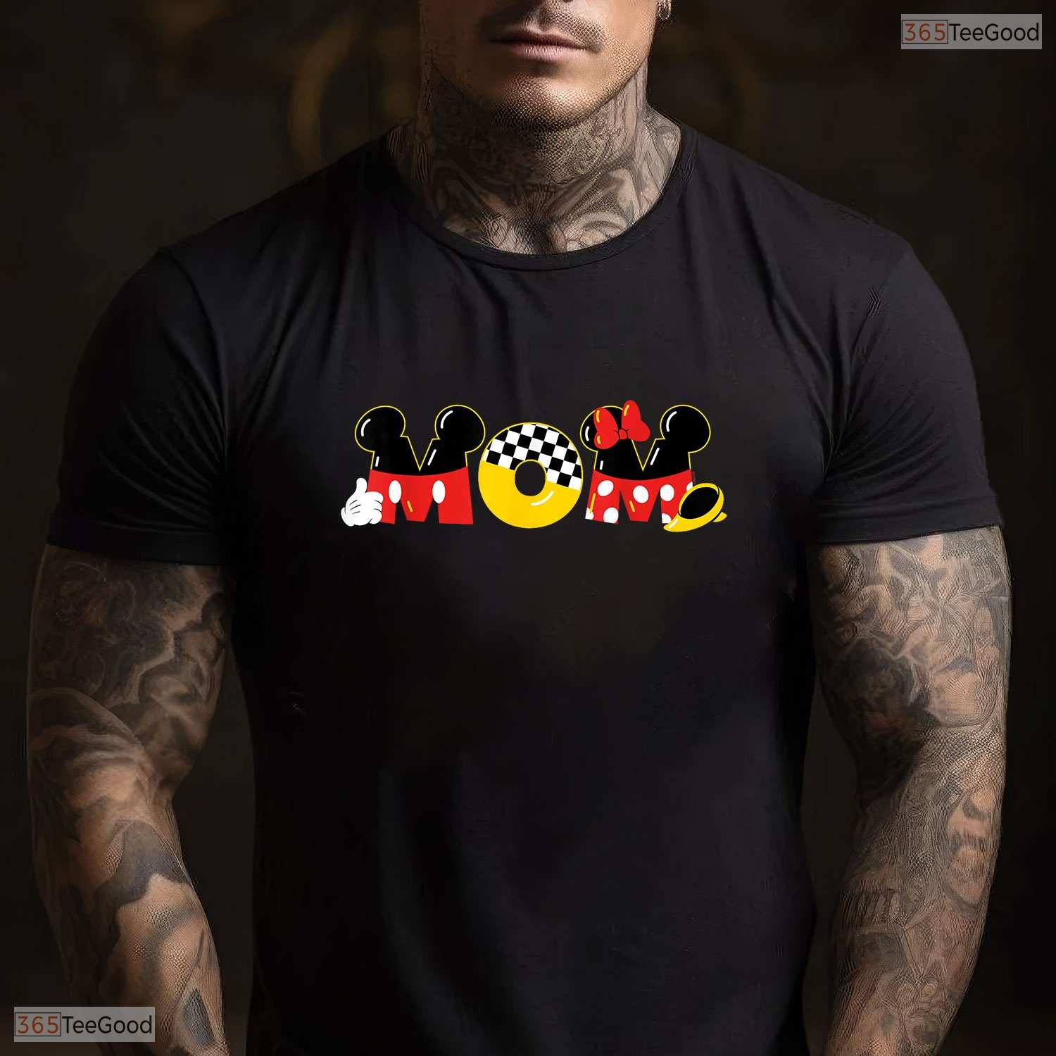 Cute Magical Mouse Mom Shirt Fun Theme Park Mothers Day T-Shirt For Women