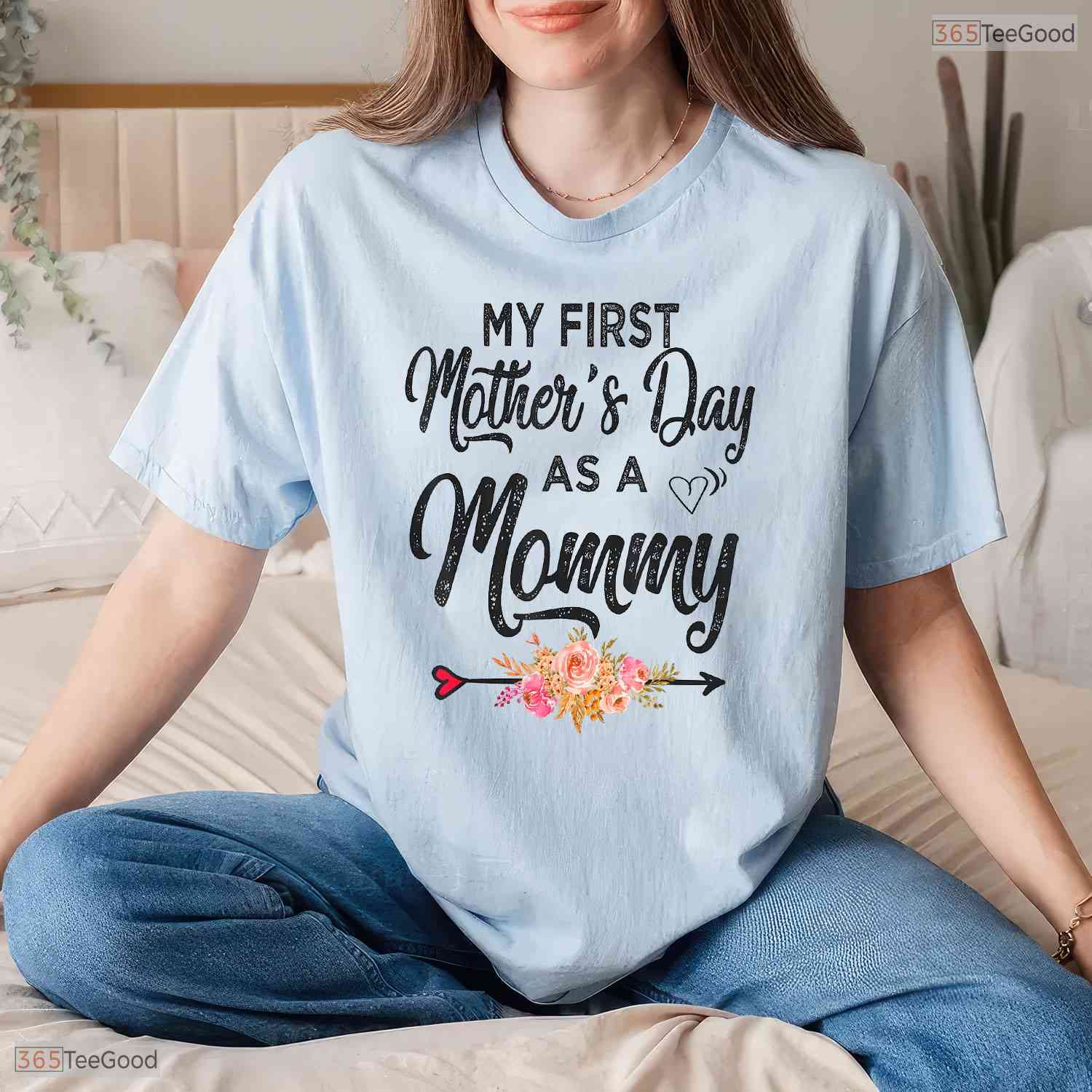 My First Mothers Day As A Mommy Shirt New Mom 2026 Mothers Day T-Shirt Gift