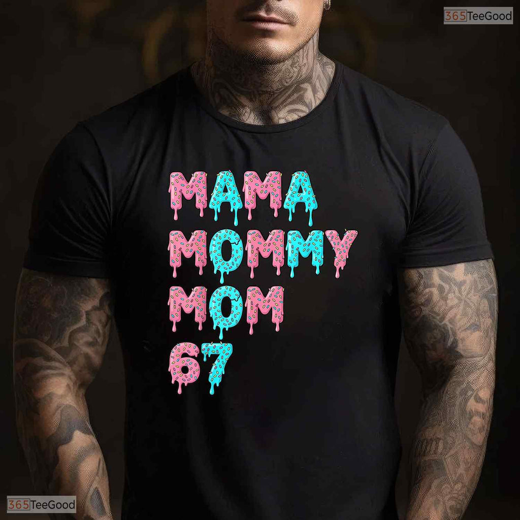Retro Mama Mommy Mom Mothers Day T-Shirt Best Graphic Gift For Mother Apparel