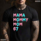 Retro Mama Mommy Mom Mothers Day T-Shirt Best Graphic Gift For Mother Apparel