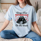 Babys First Mothers Day Inside Funny Pregnant Mom To Be T-Shirt Gift For Her