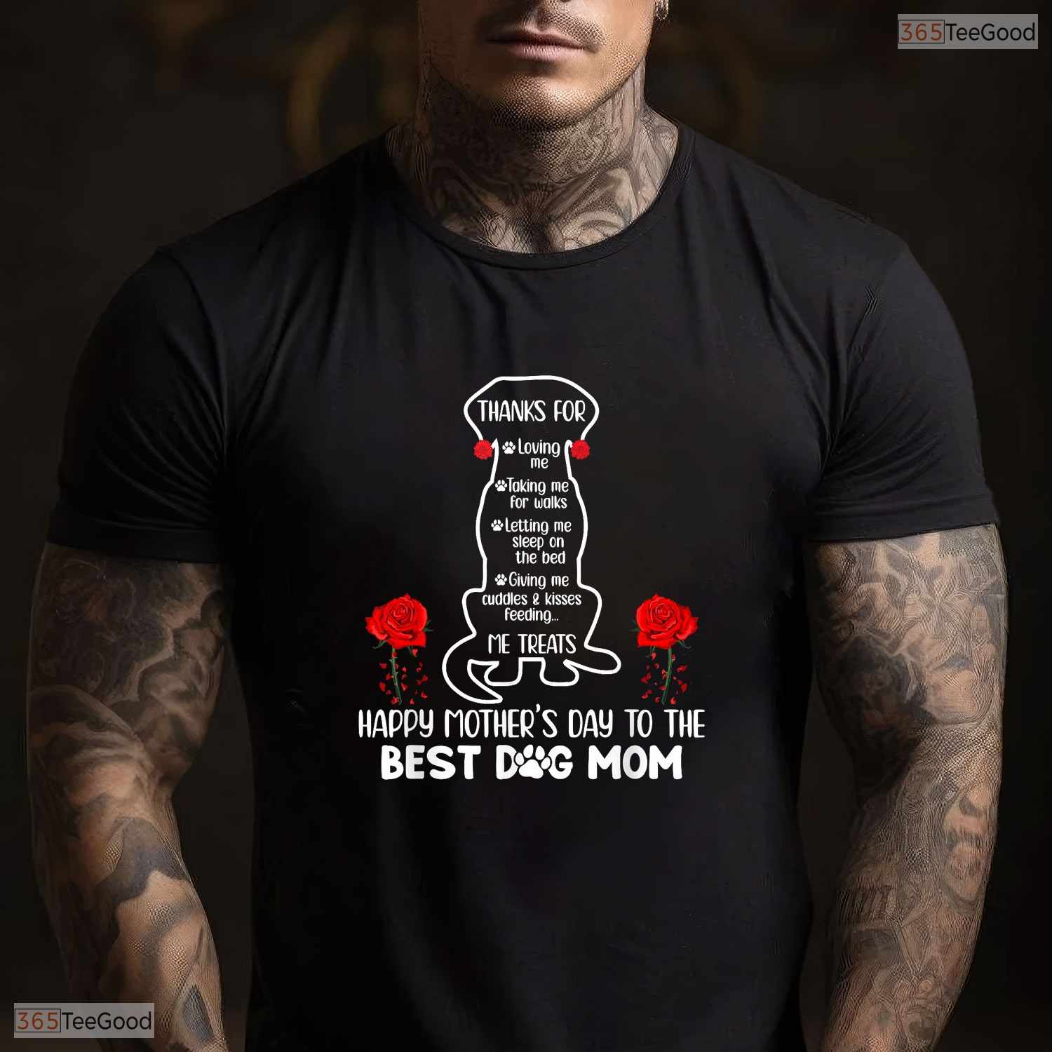 Happy Mothers Day Dog Mom Funny Dog Owner Best Dog Mama T-Shirt Gift For Her