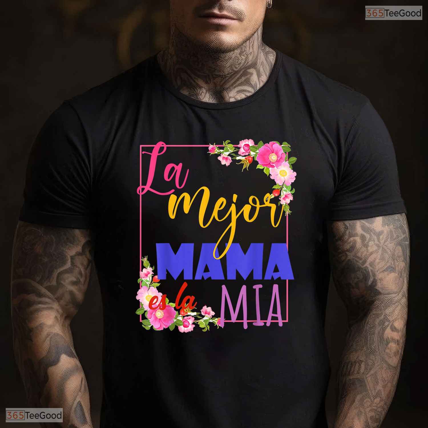 The Best Mama Is La Mia Shirt Unique Italian Mothers Day T-Shirt Gift For Her