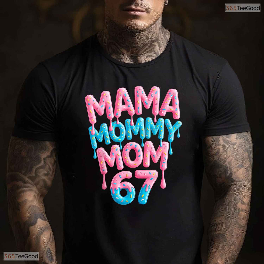 Retro Mama Mommy Mom Shirt Vintage 1967 Mothers Day T-Shirt Gift For Women