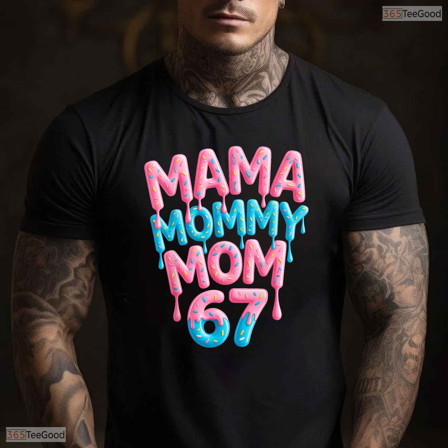 Retro Mama Mommy Mom Shirt Vintage 1967 Mothers Day T-Shirt Gift For Women